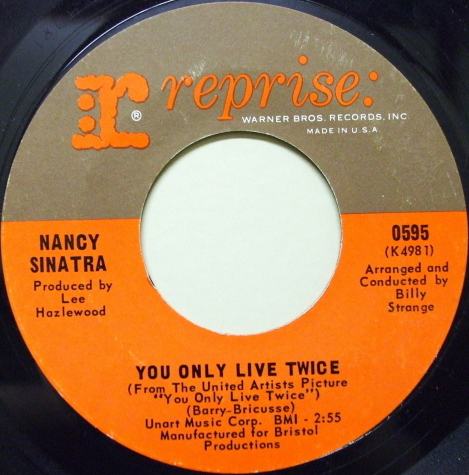 Nancy Sinatra - You Only Live Twice - Lyrics and ratings - Rate Your Music